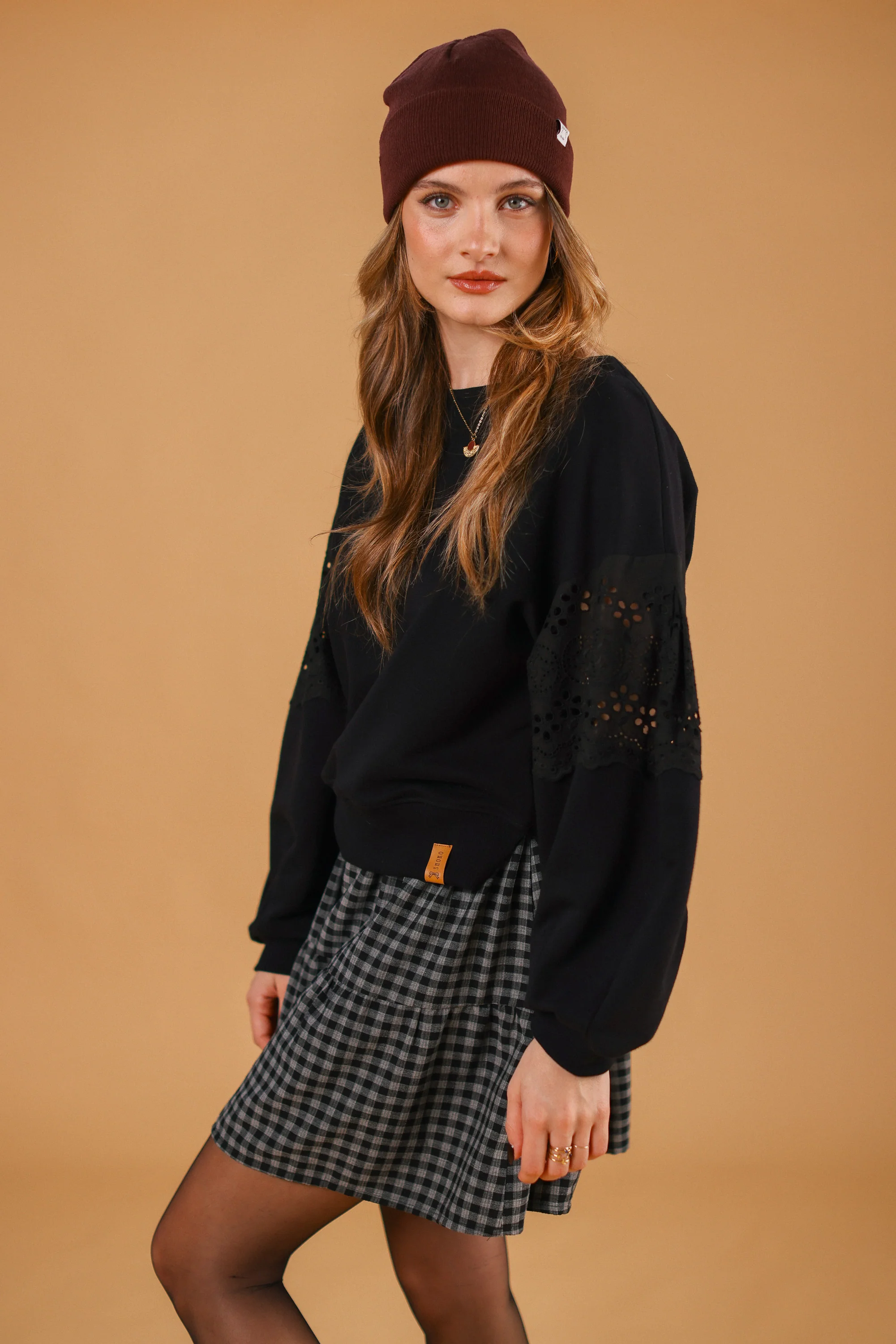 Skirt Joryn Grey Checkered - Image 6