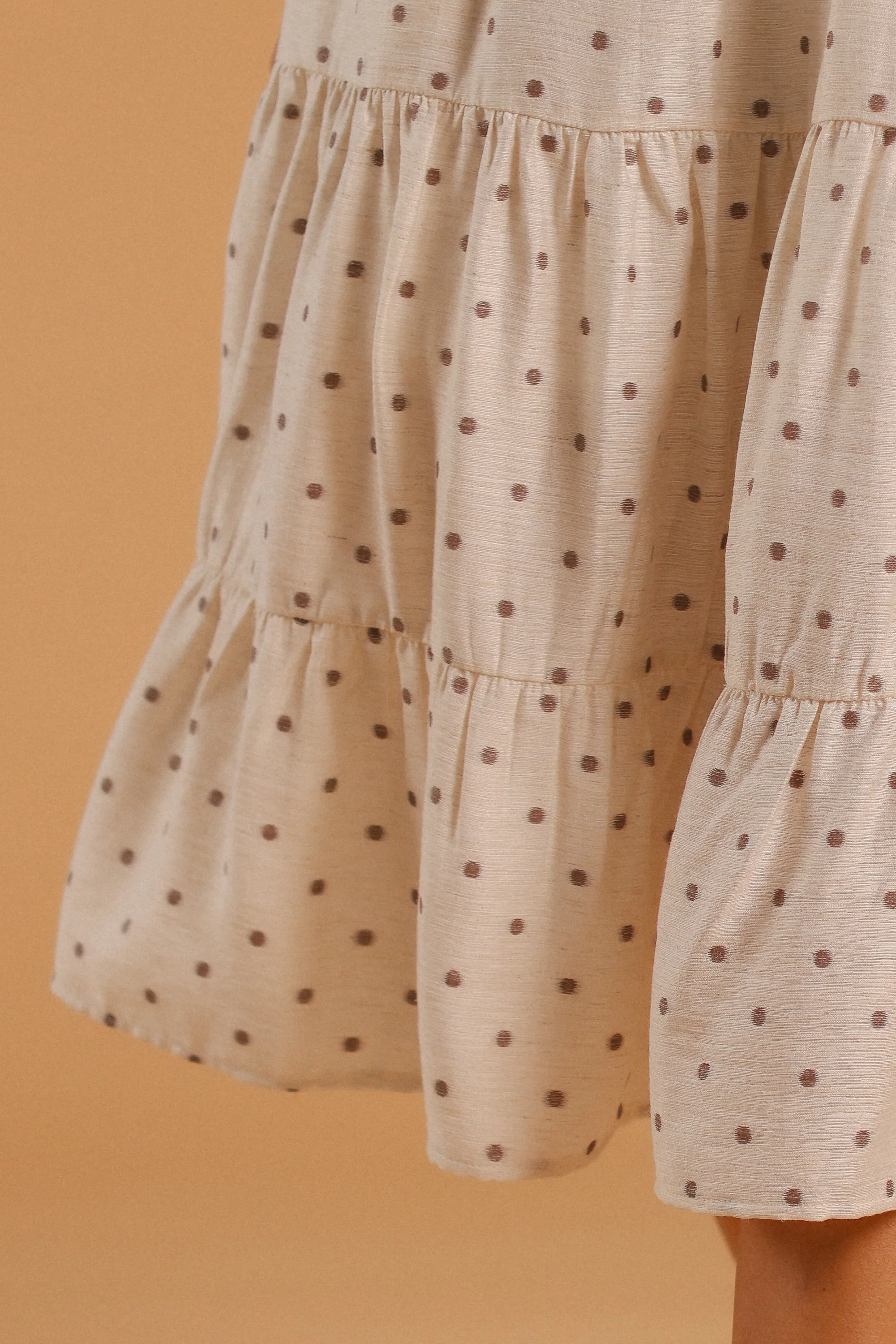 Skirt Martha Brown Polka - Image 9