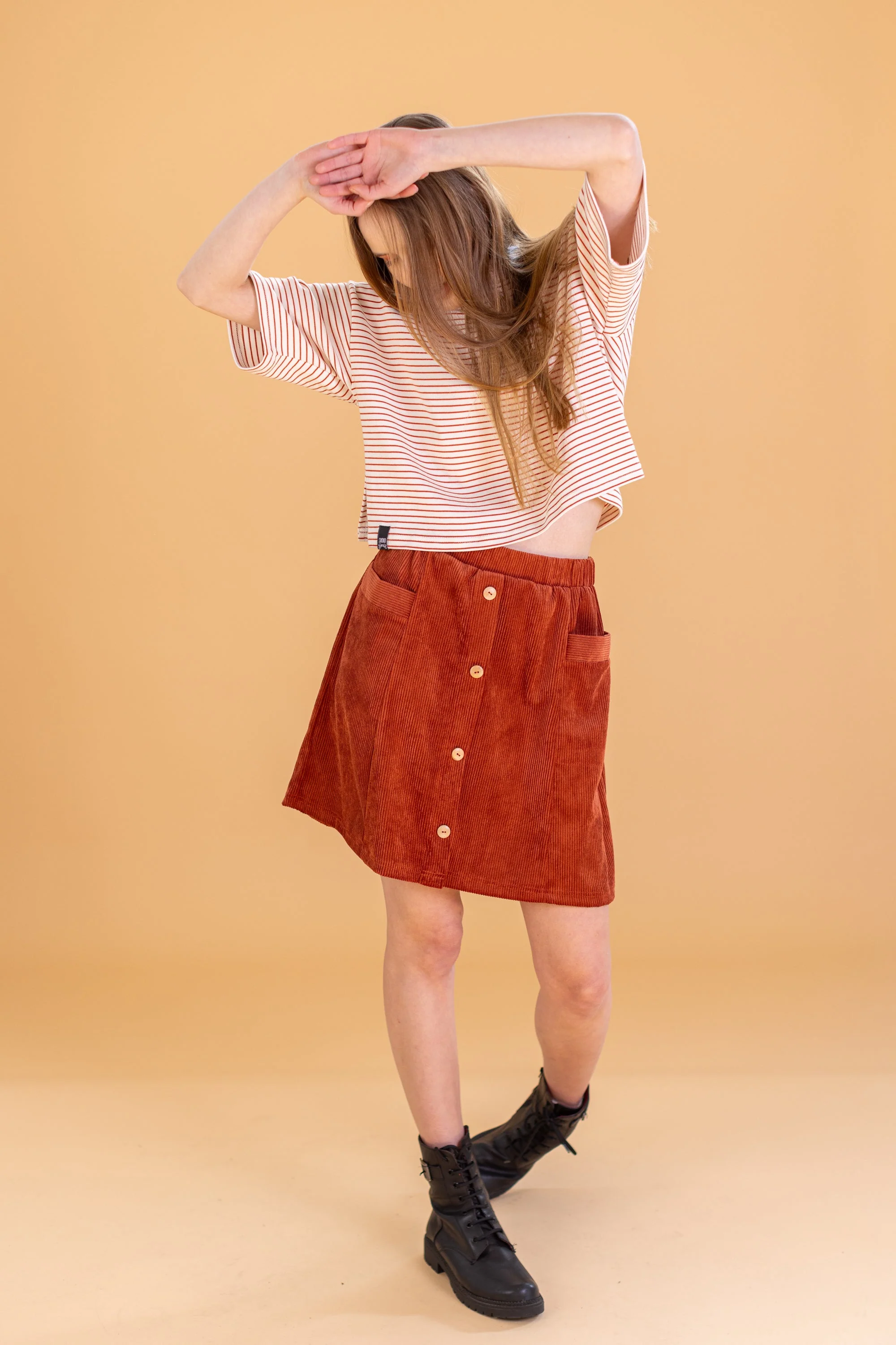 Skirt Maxine Terracotta - Image 4
