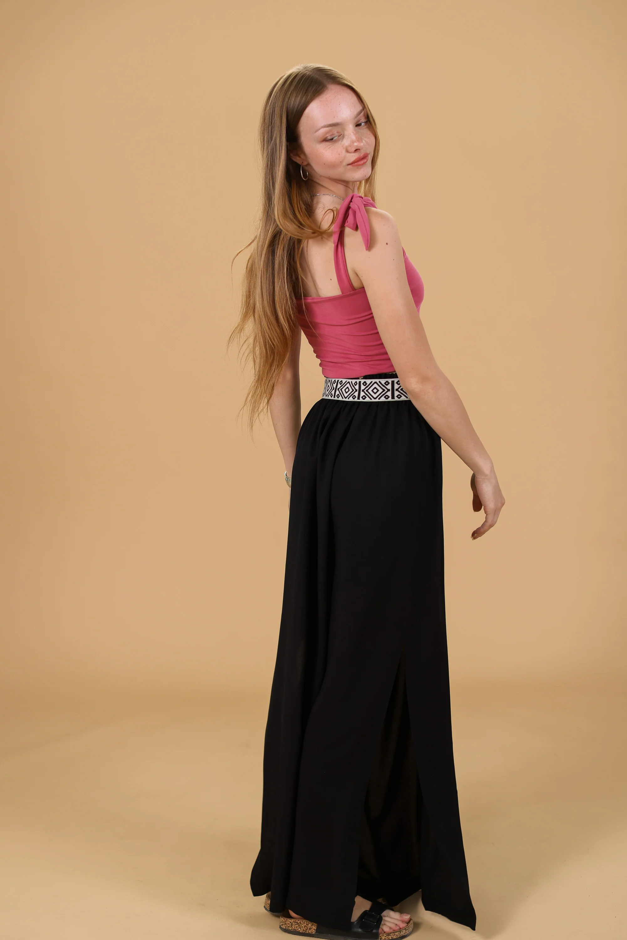 Skirt Nayeli Black Boho - Image 8