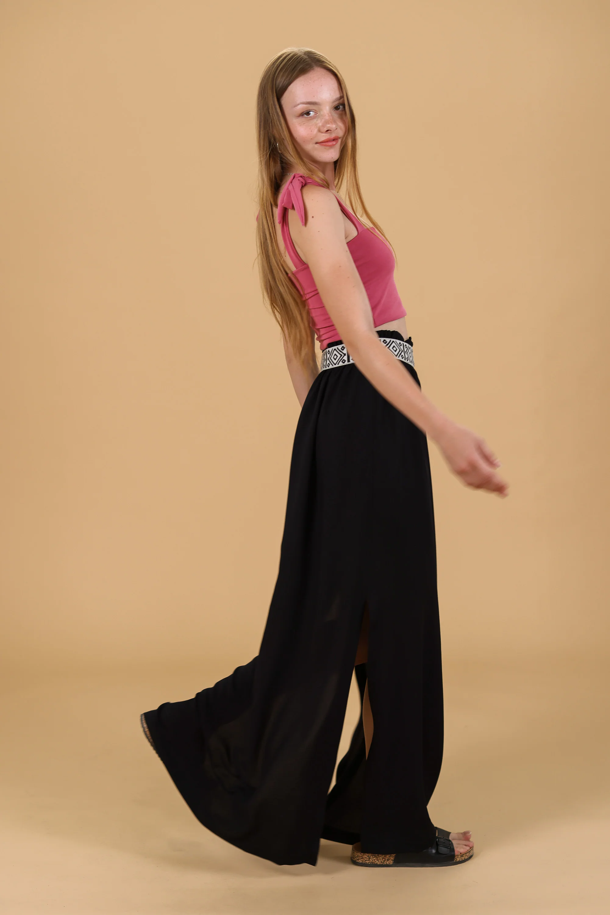 Skirt Nayeli Black Boho - Image 9