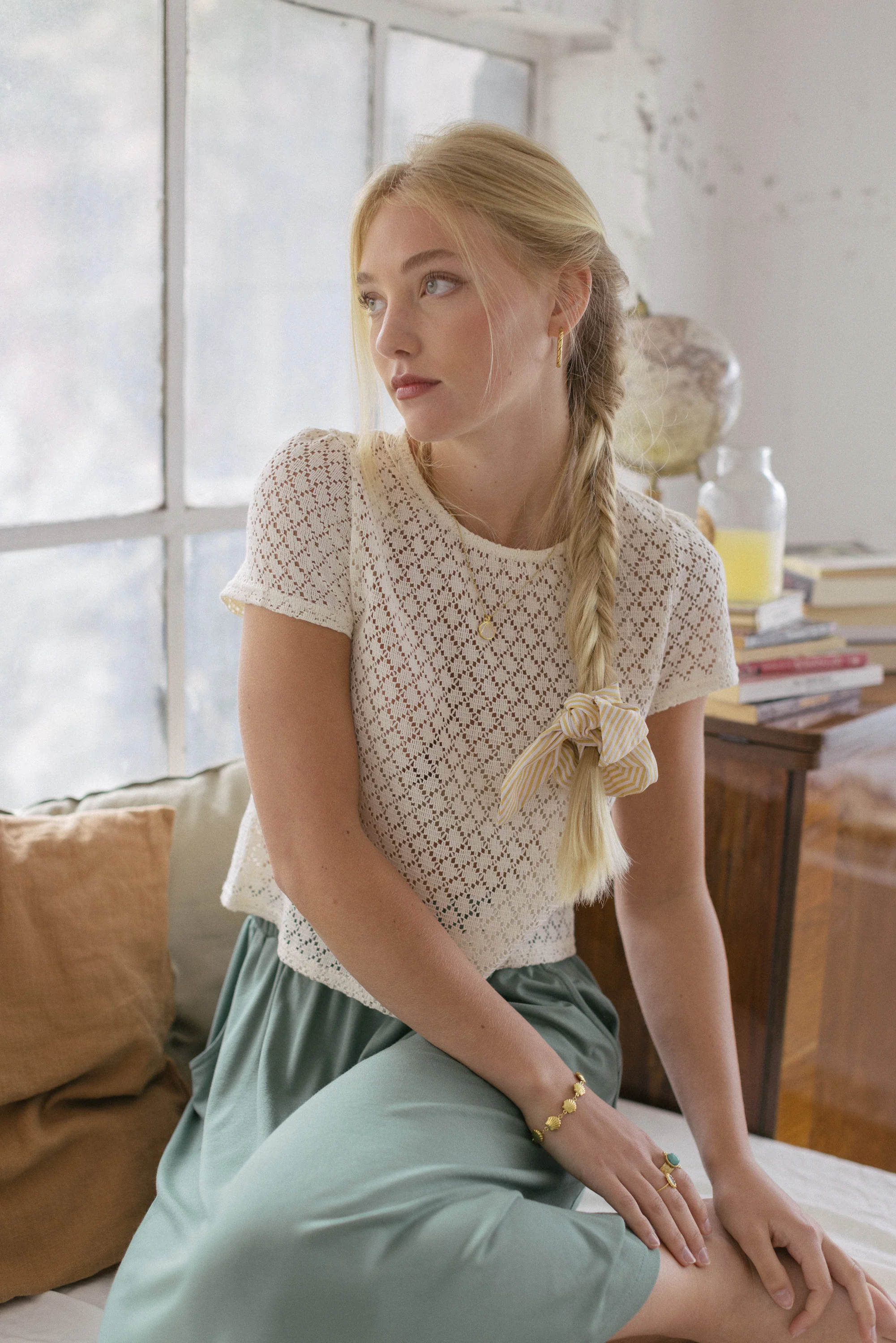 Skirt Serena Dusty Green - Image 2