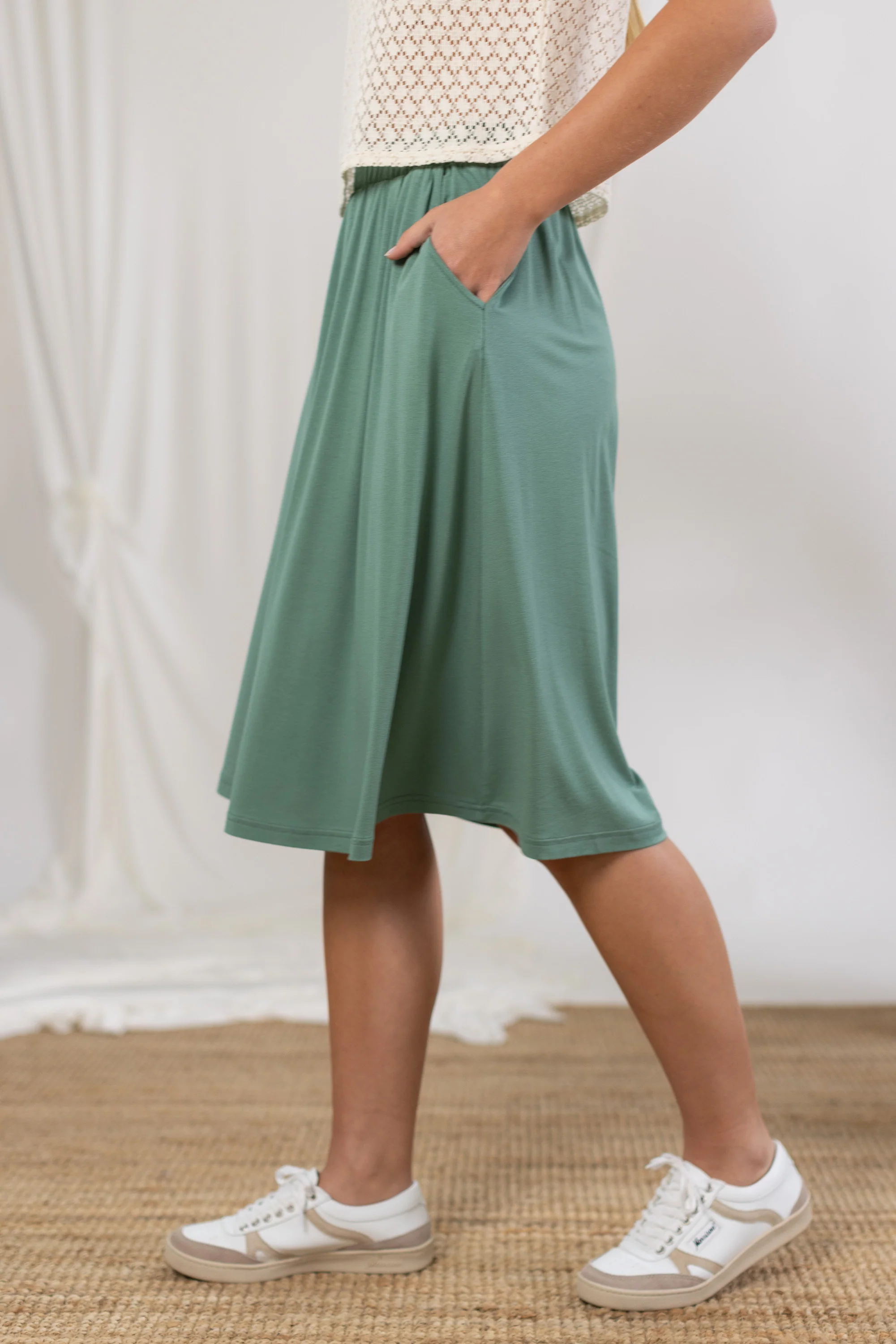 Skirt Serena Dusty Green - Image 4