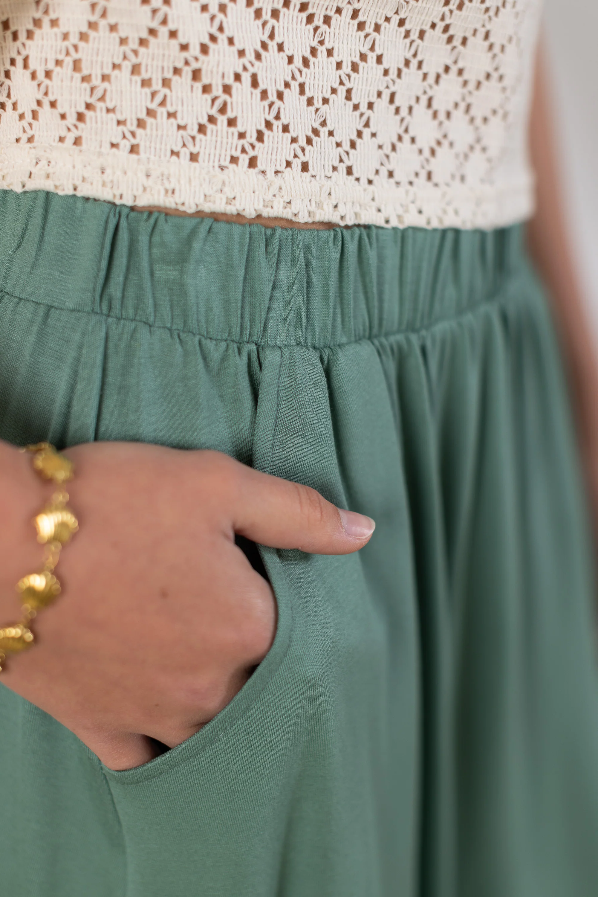 Skirt Serena Dusty Green - Image 6