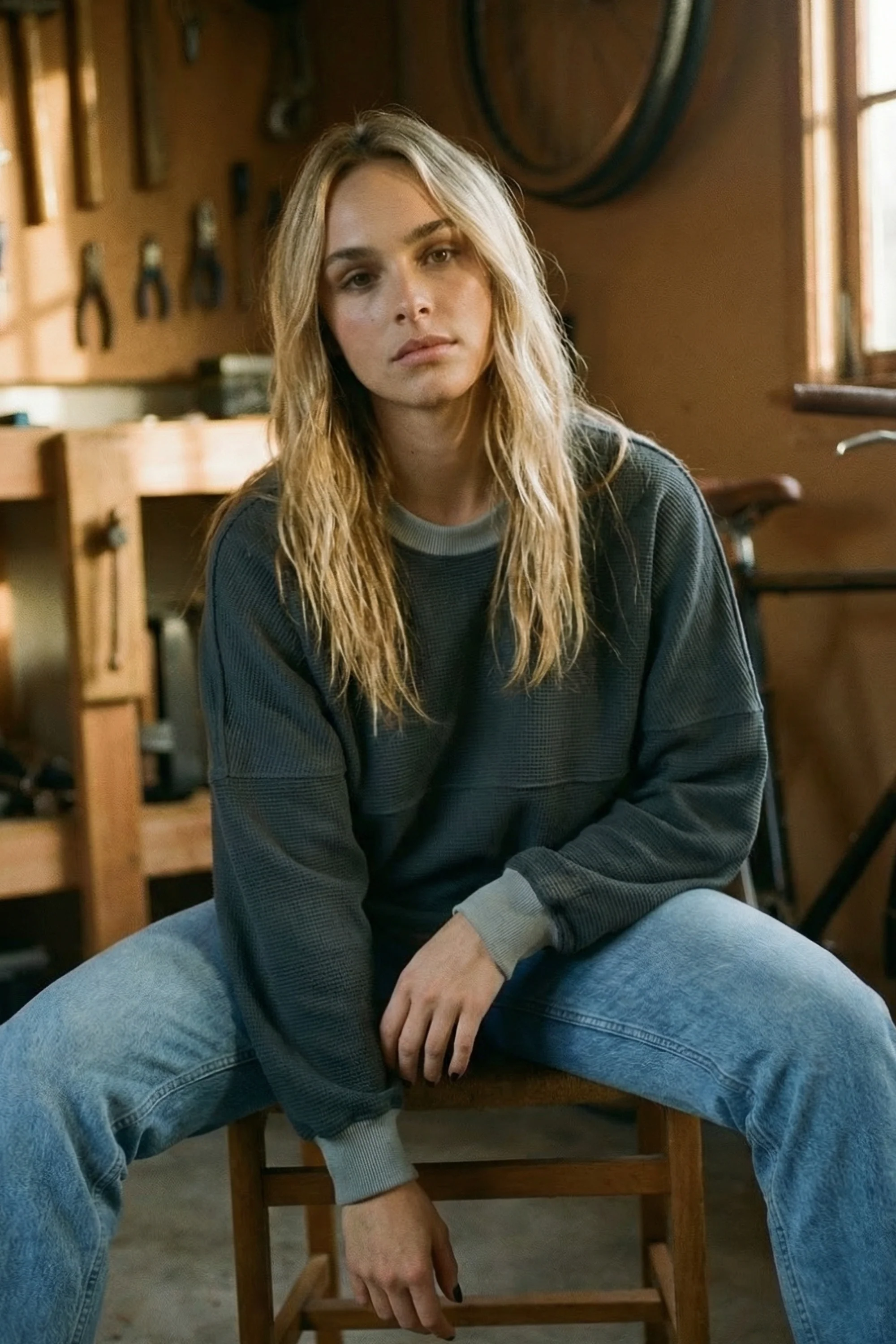 Sweater Aldina Dusky Teal - Image 10