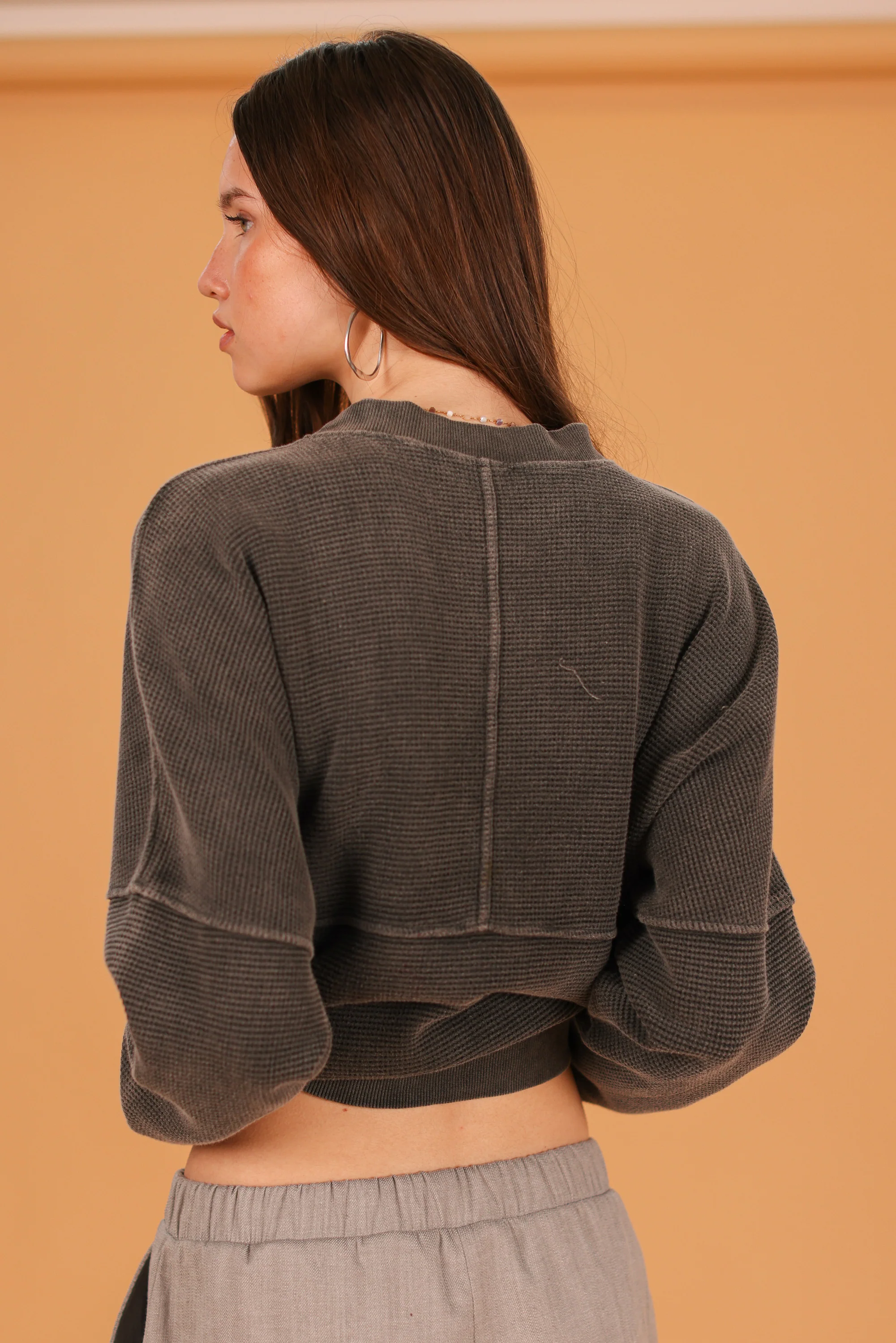 Sweater Aldina Stonewashed Grey - Image 4