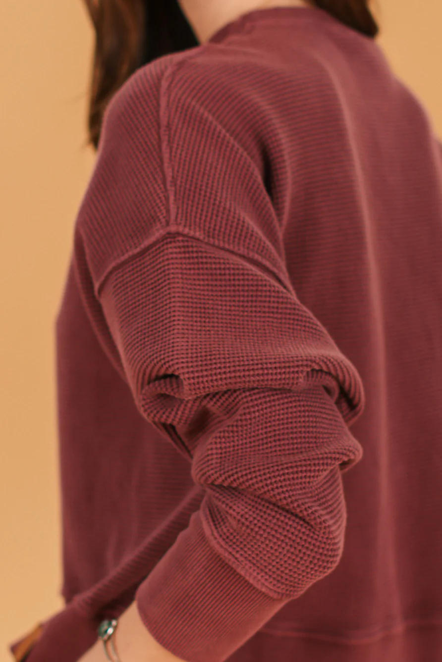 Sweater Aldina Stonewashed Plum - Image 3