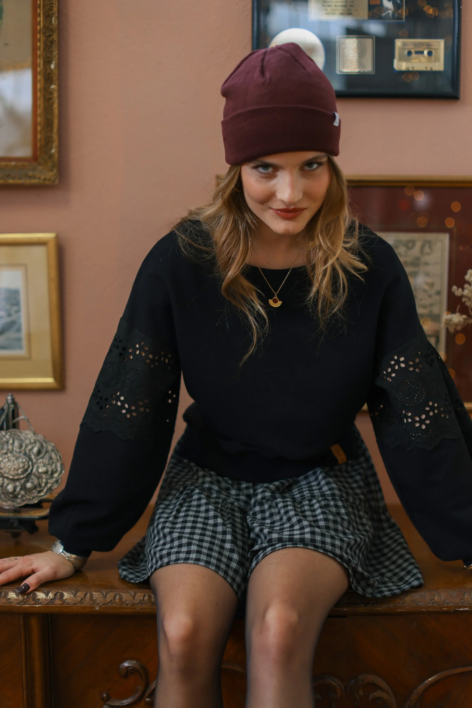 Sweater Caelia Black Lace - Image 4