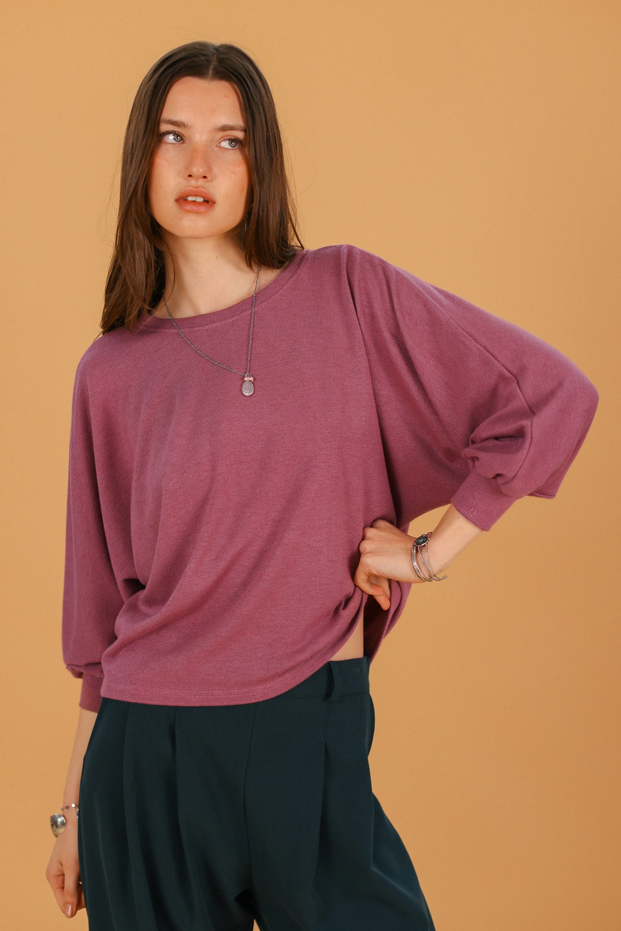Sweater Idris Dusty Purple - Image 4