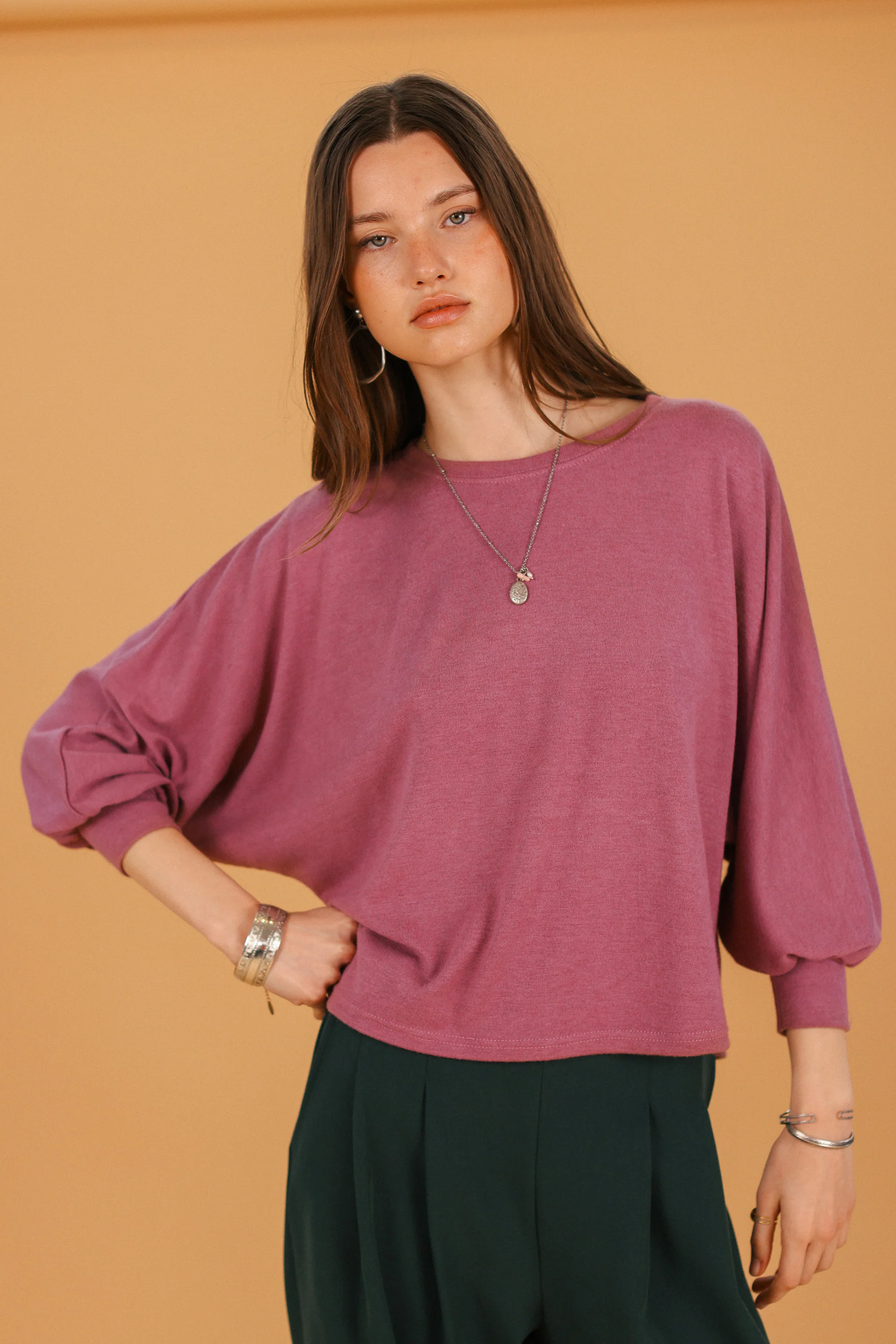 Sweater Idris Dusty Purple - Image 6
