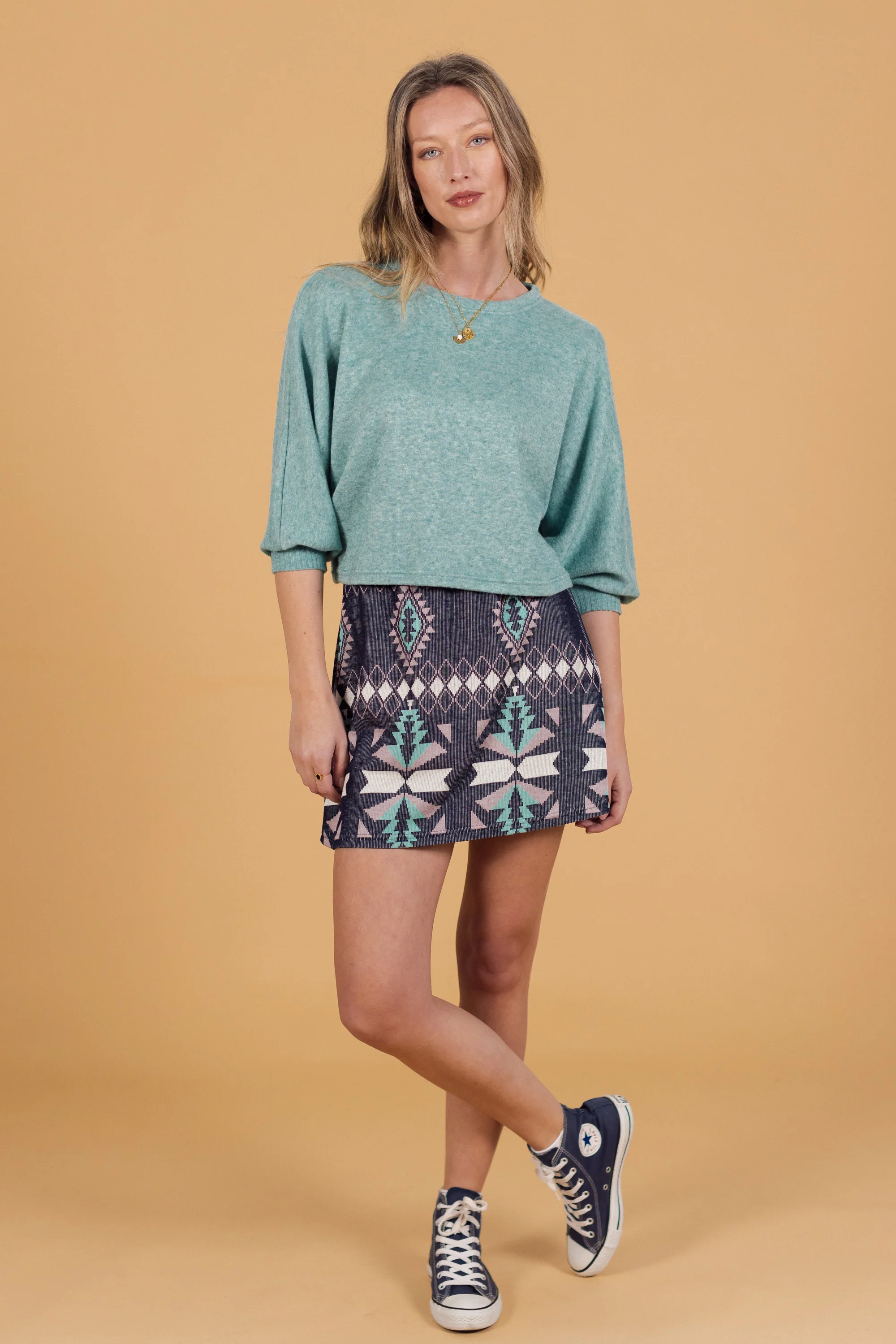 Sweater Idris in Cerulean - Image 4