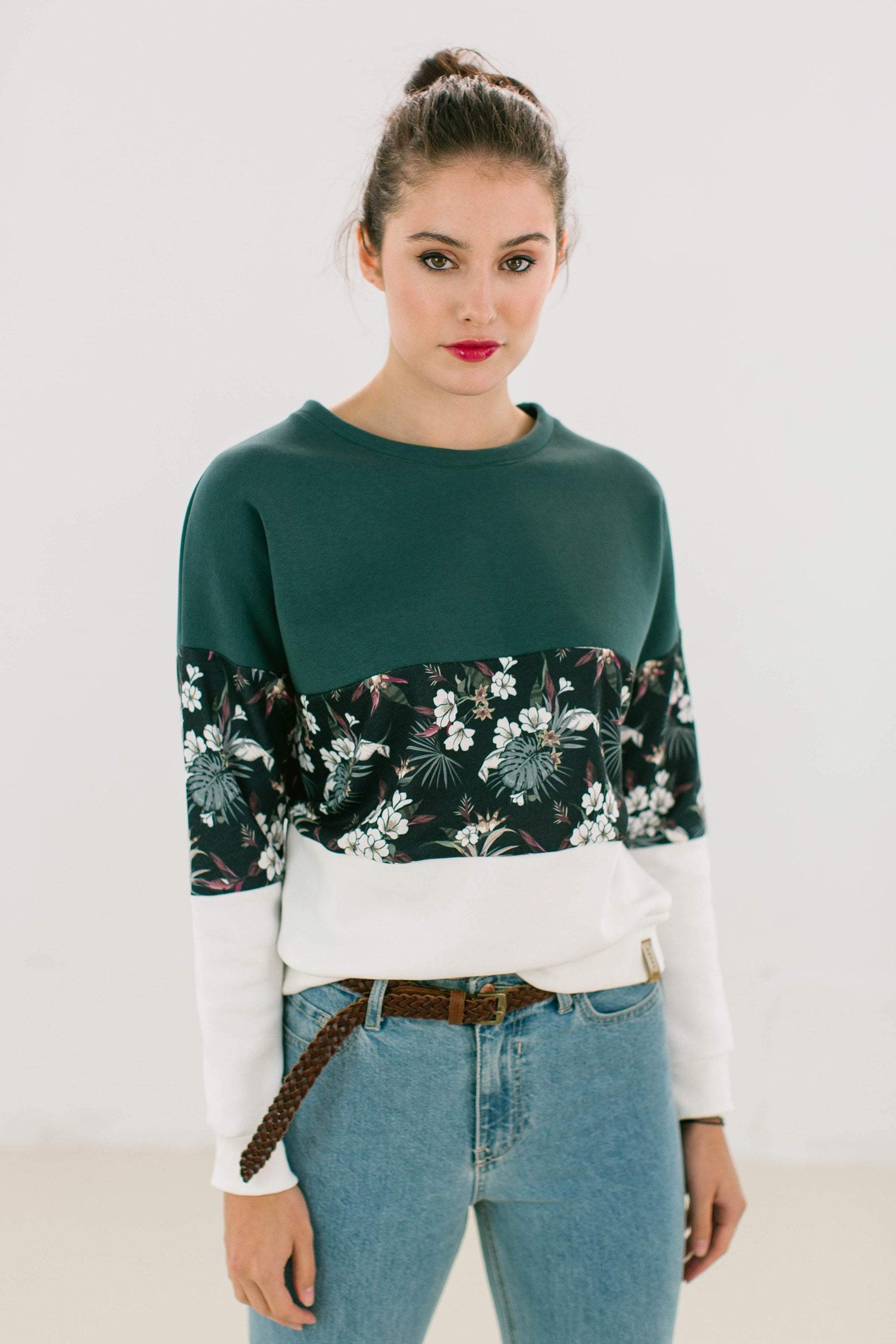 Sweater Mia winter flowers - Image 6