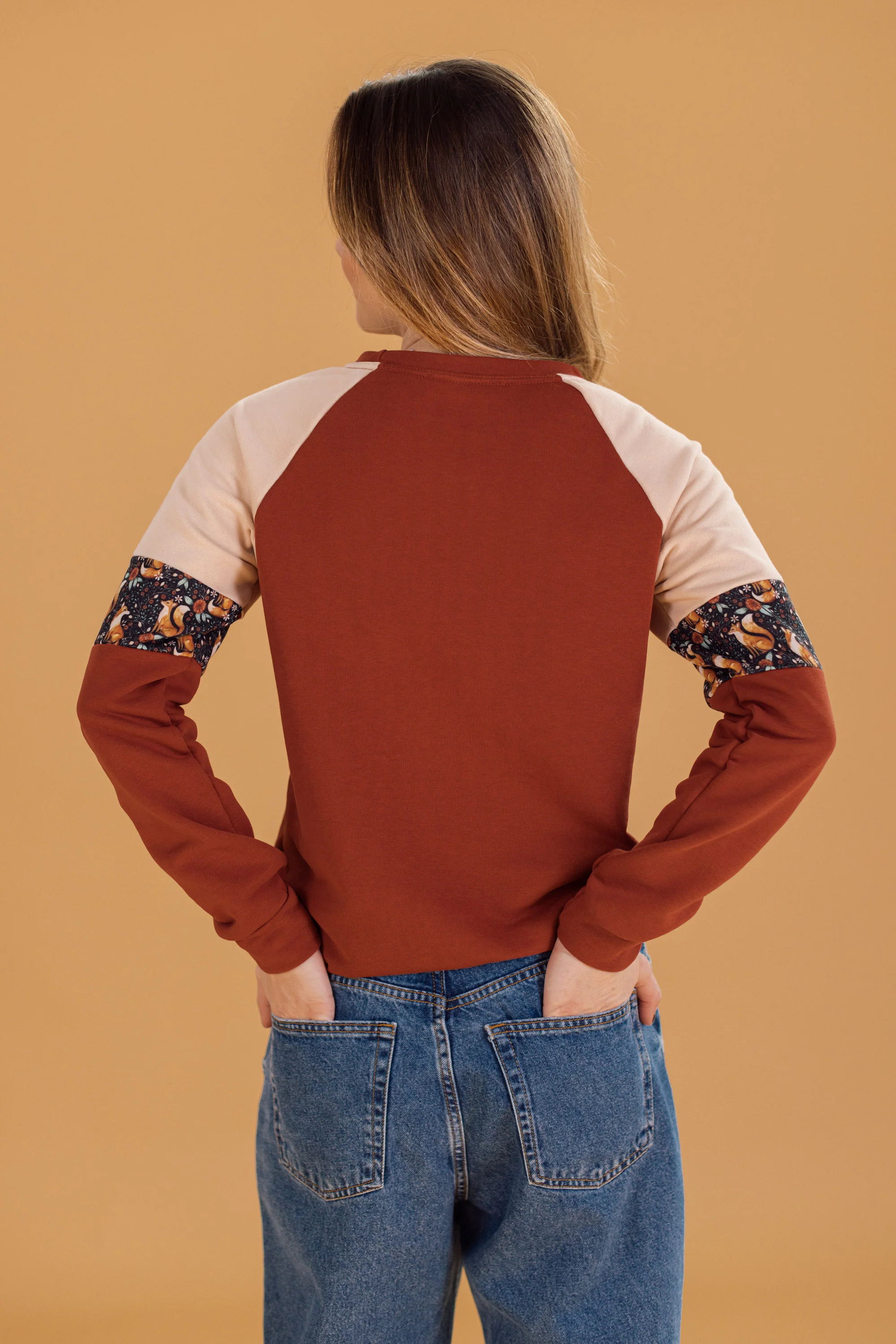 Sweater Sharon Terracotta Fox Ecru - Image 5