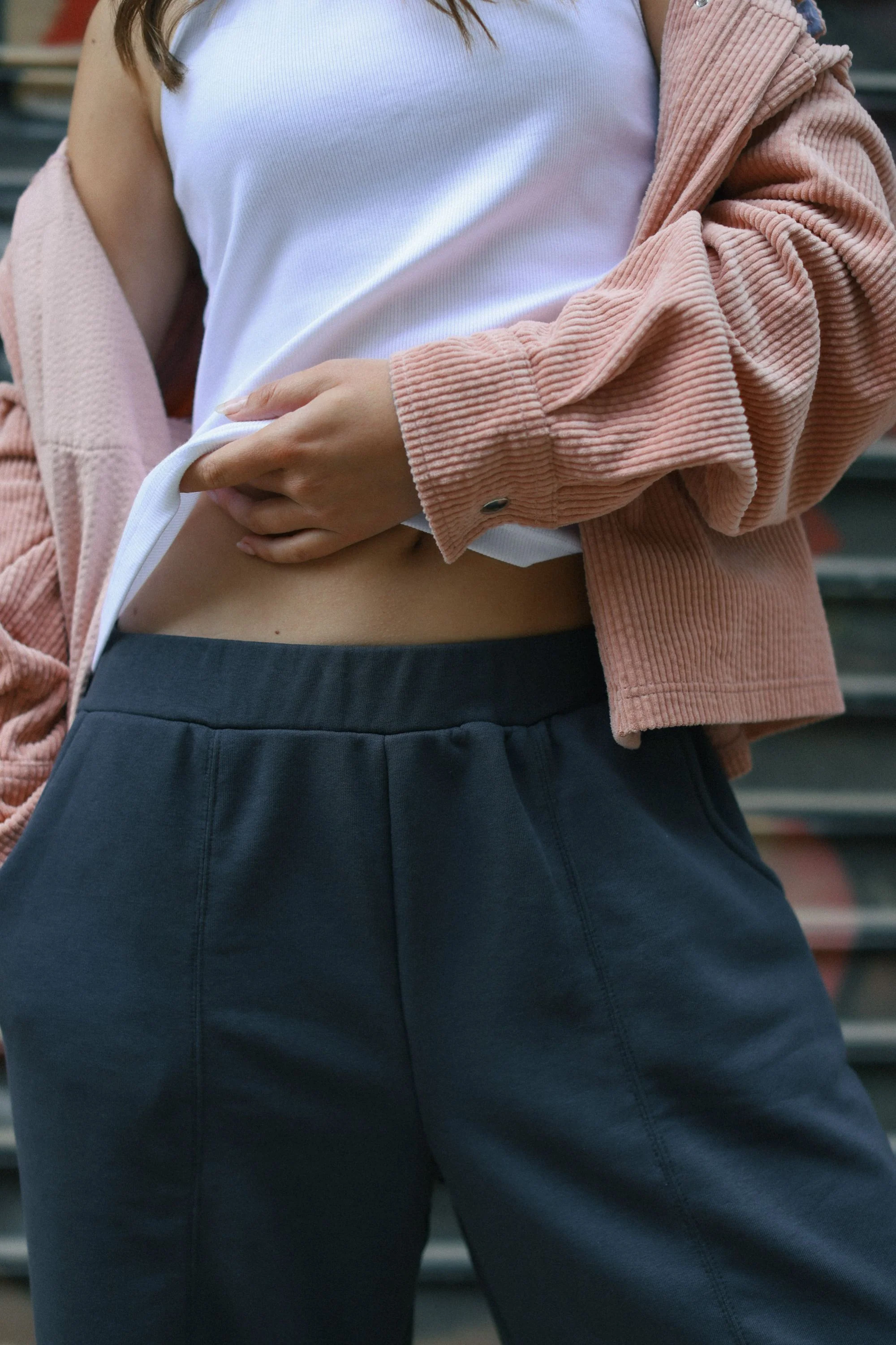 Sweatpants Neha Charcoal Grey - Image 7