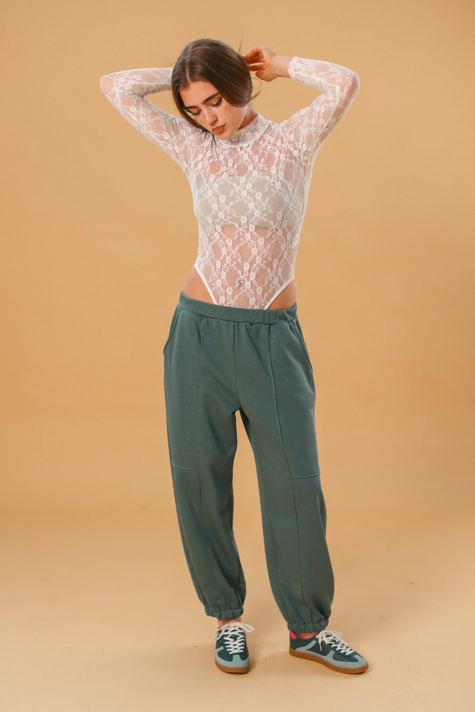 Sweatpants Neha Sage Green - Image 7