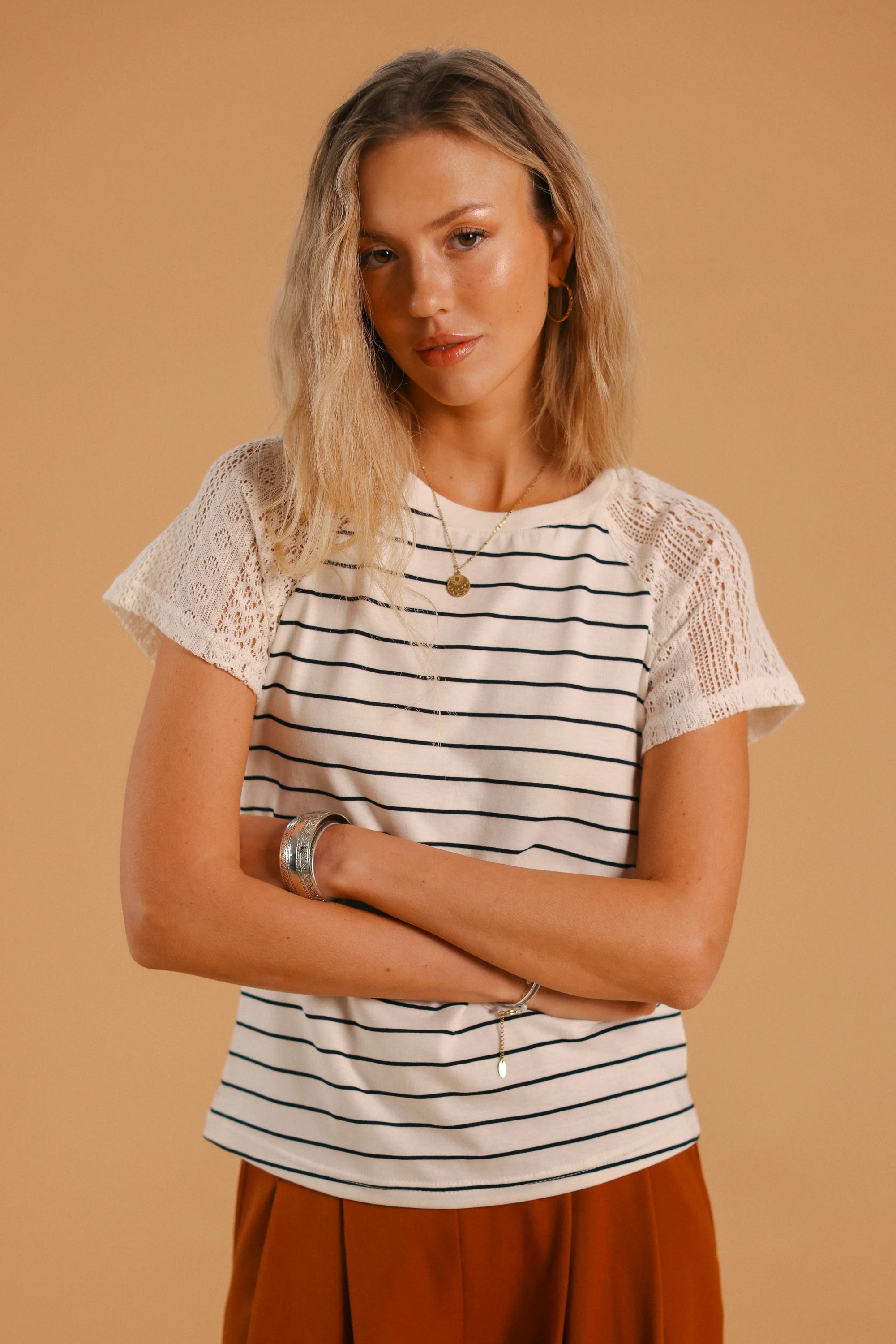 Top Alex Lace Stripes - Image 5