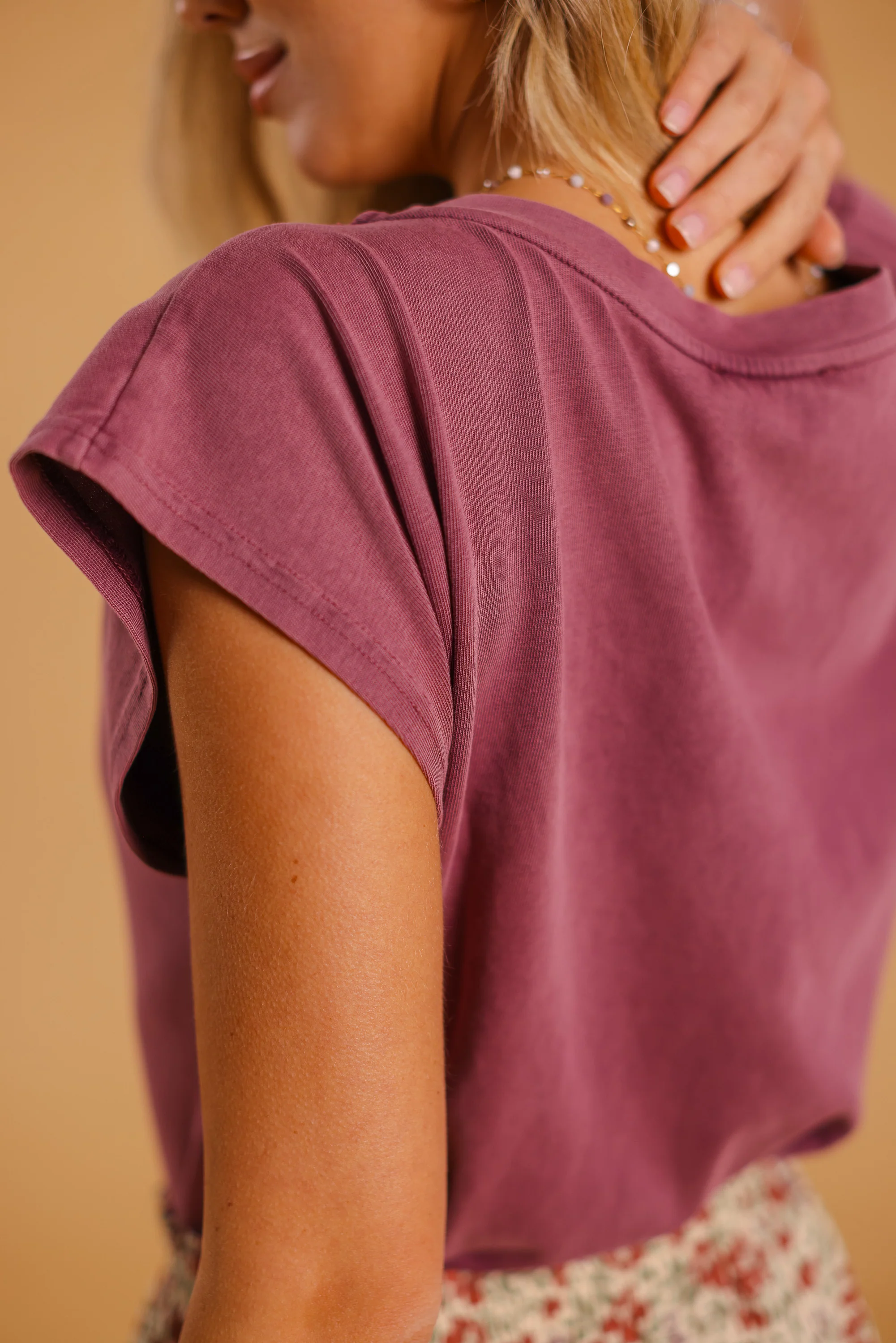 Top Aria Stonewashed Plum - Image 3