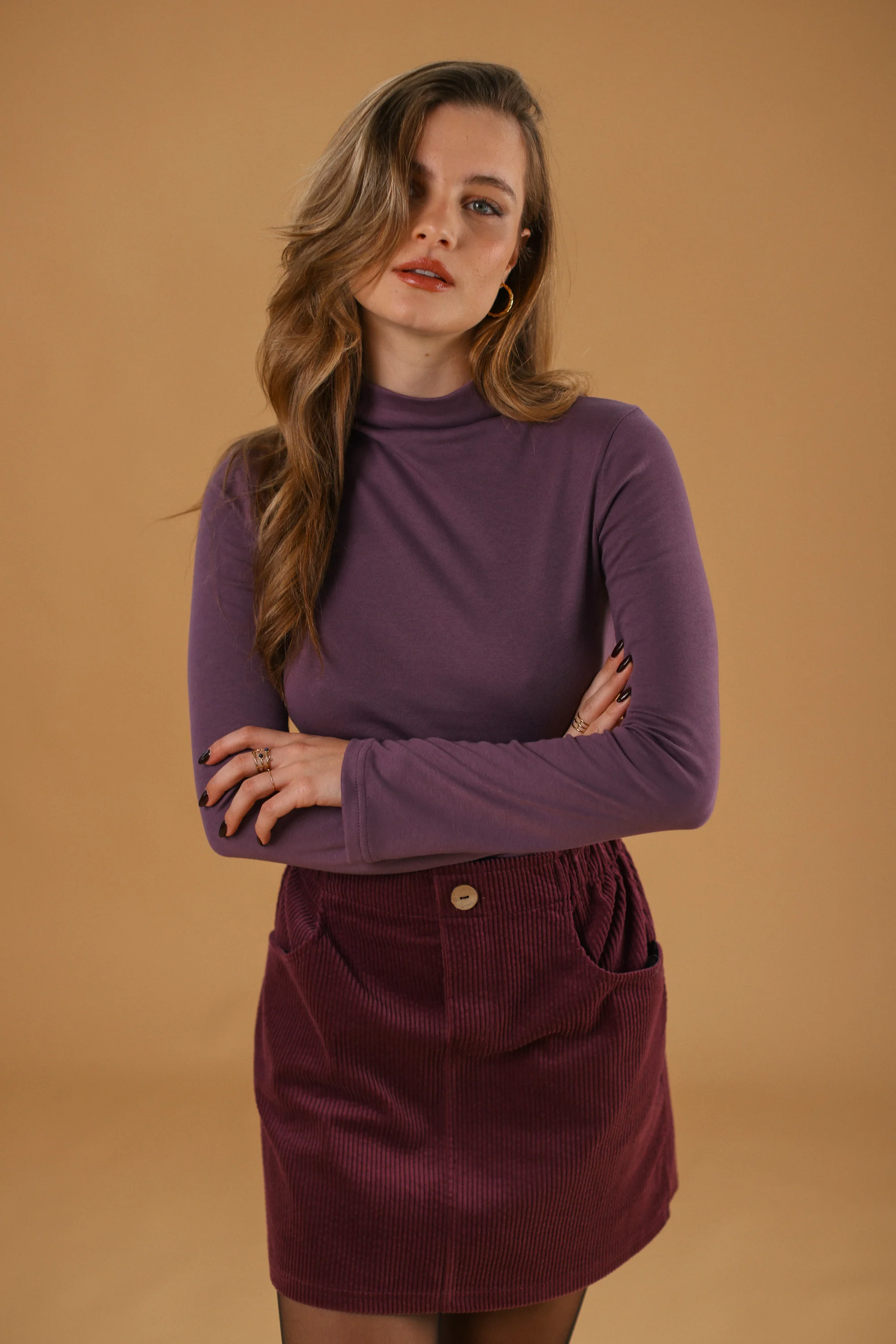 Top Billie Dusty Purple - Image 5