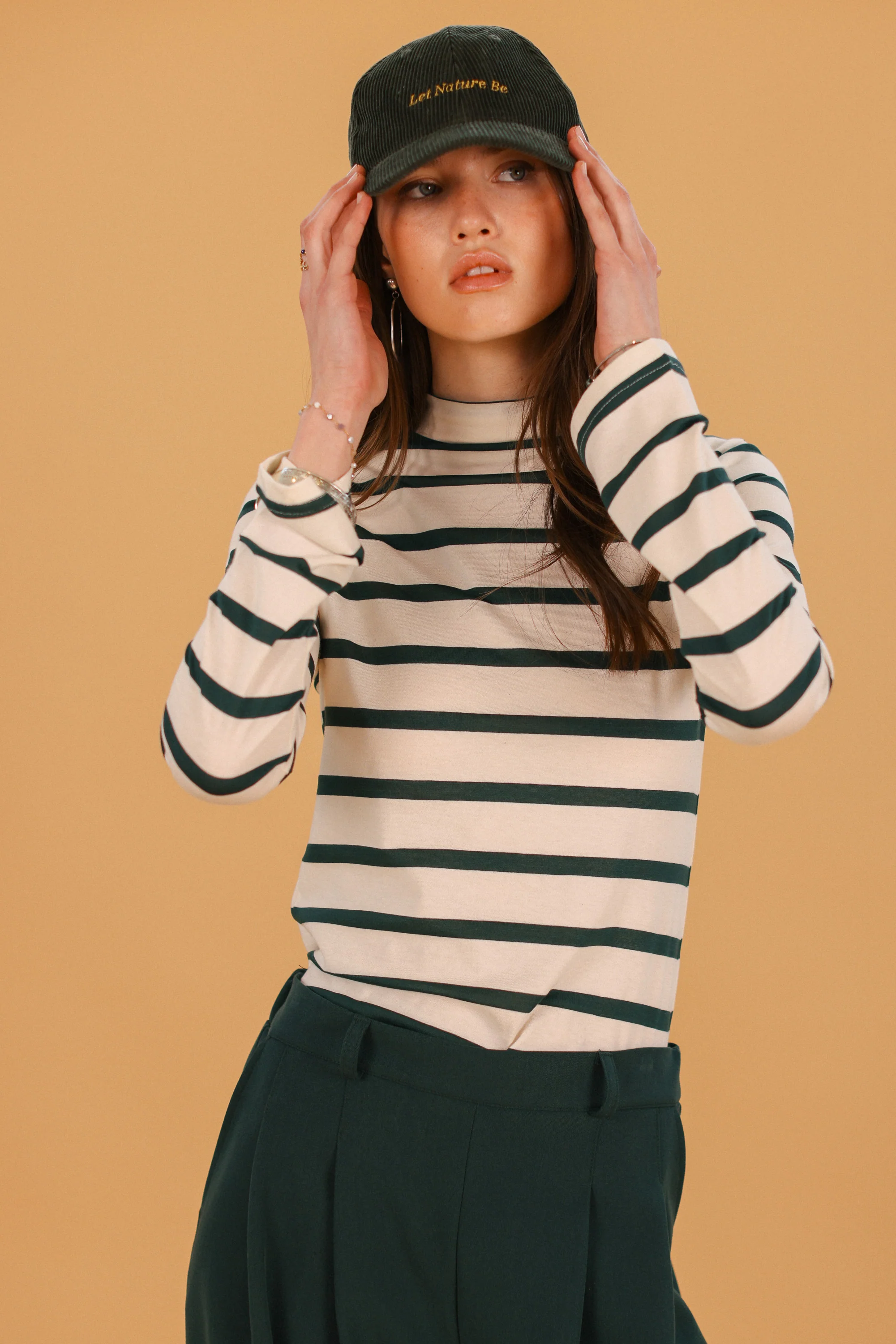 Top Billie Green Stripes - Image 7
