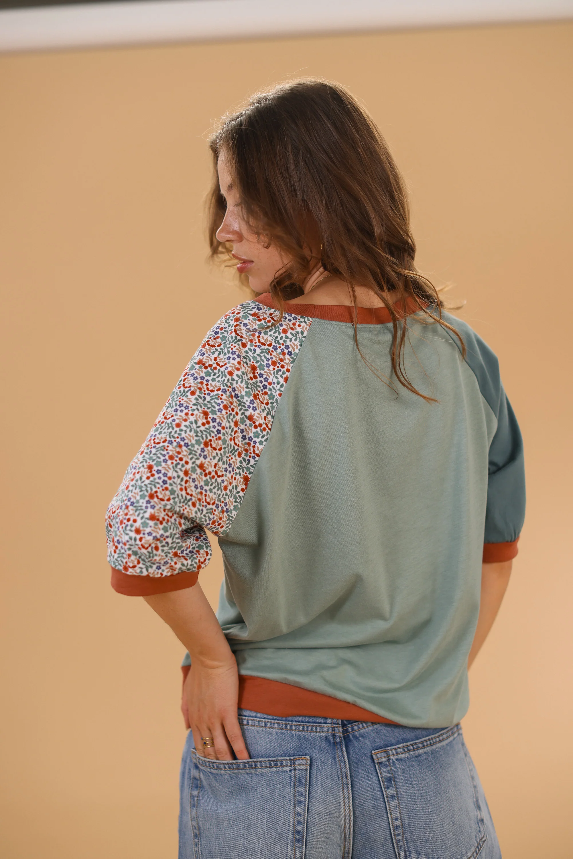 Top Emory Mint Floral - Image 5