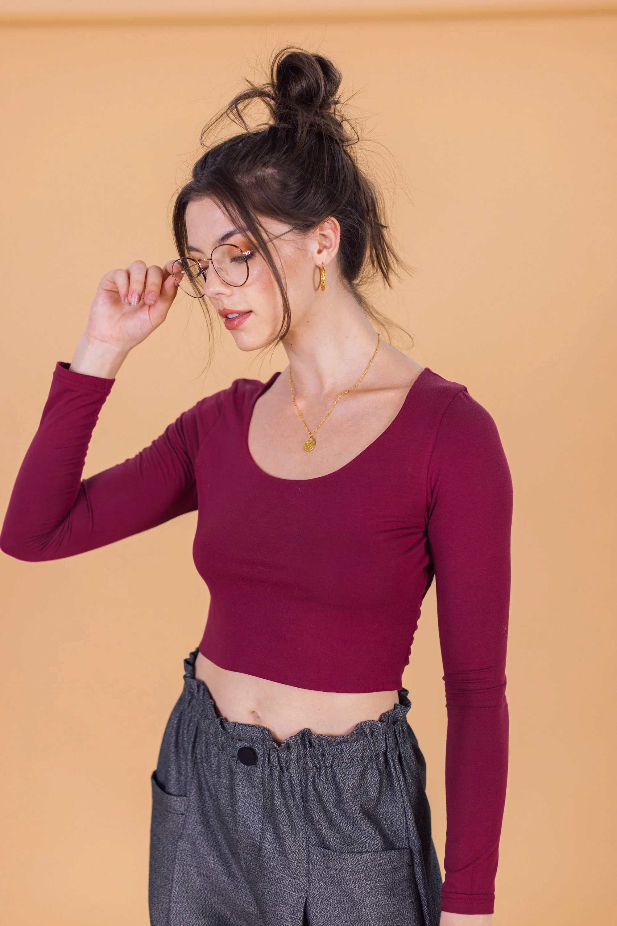 Top Naya Burgundy - Image 4