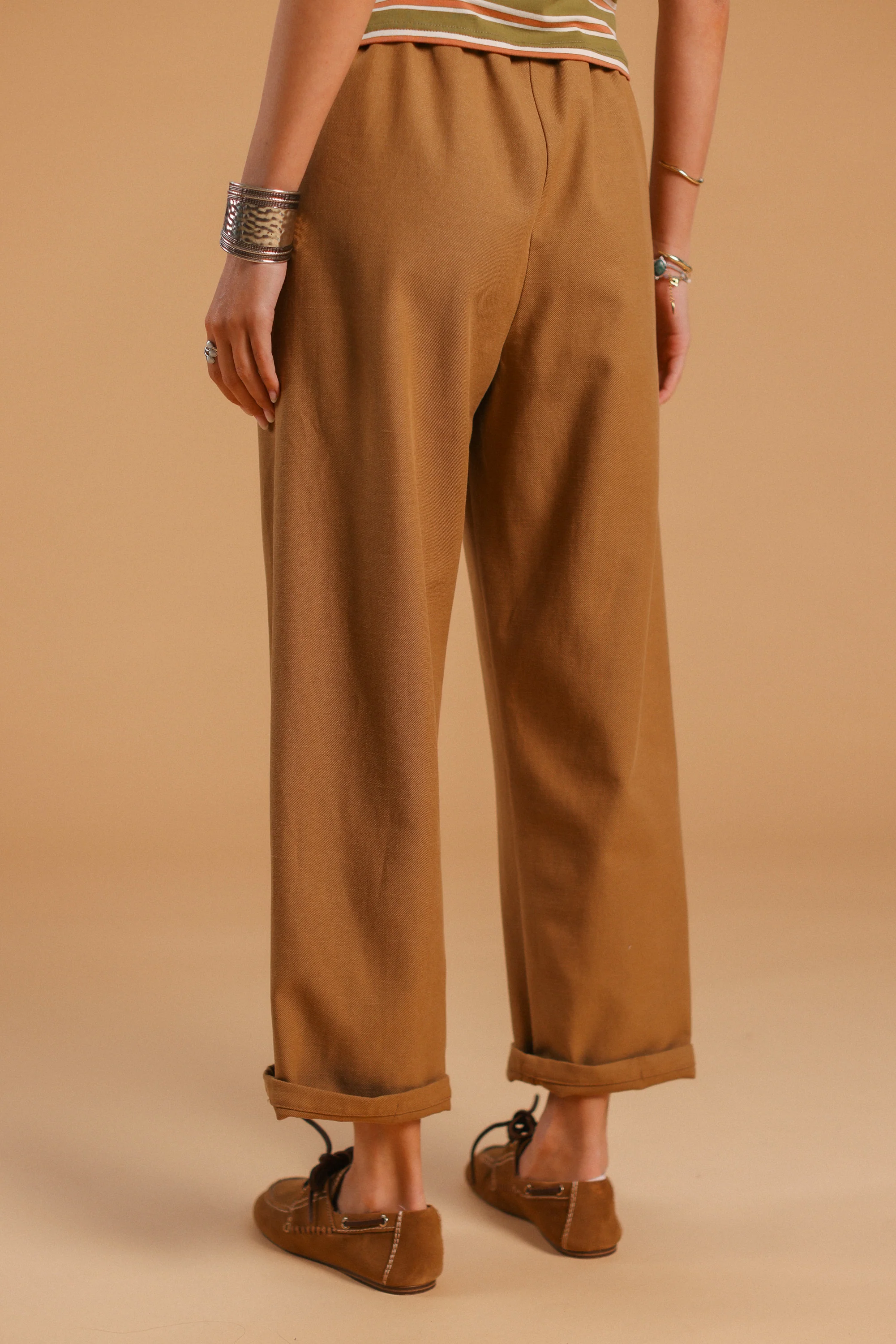 Trousers Dorina Camel - Image 10